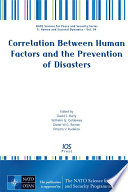 Correlation between human factors and the prevention of disasters /