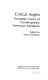 Critical angles : European views of contemporary American literature / edited by Marc Chénetier.