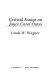 Critical essays on Joyce Carol Oates / [compiled by] Linda W. Wagner.