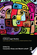 Cultural legal studies : law's popular cultures and the metamorphosis of law /
