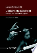 Culture Management Strategy and marketing aspects /