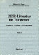 DDR-Literatur im Tauwetter / [herausgegeben von] Richard A. Zipser unter Mitarbeit von Karl-Heinz Schoeps.