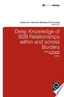 Deep knowledge of B2B relationships within and across borders /