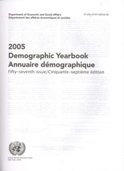 Demographic yearbook. Annuaire démographique. Department of Economic and Social Affairs.