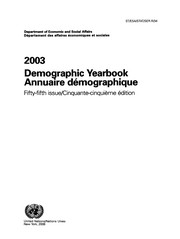 Demographic yearbook. annuaire démographique.