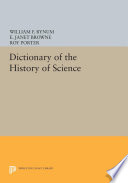 Dictionary of the history of science /