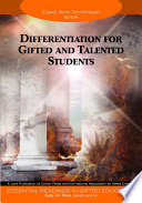 Differentiation for gifted and talented students /