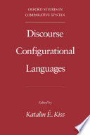 Discourse configurational languages /