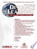 Distance Learning.