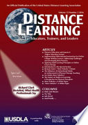 Distance learning : ... for educators, trainers, and leaders.