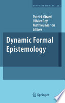 Dynamic formal epistemology /