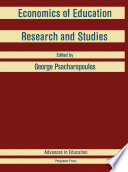 Economics of education : research and studies / edited by George Psacharopoulos.