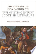 Edinburgh companion to twentieth-century Scottish literature /