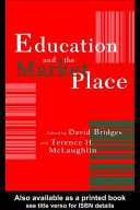 Education and the market place /