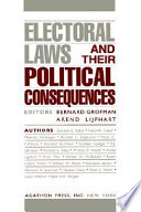 Electoral laws and their political consequences / edited by Bernard Grofman and Arend Lijphart.