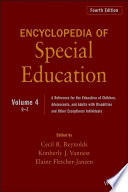 Encyclopedia of special education.