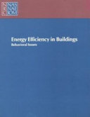 Energy efficiency in buildings : behavioral issues /