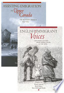 English immigrant voices labourers' letters from Upper Canada in the 1830s /