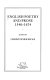 English poetry and prose, 1540-1674 / edited by Christopher Ricks.