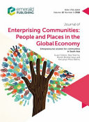 Enterpising comunities. people and places in the global economy. / guest editor Alka Sharma, Monali Bhattacharya and Kanupriya Misra Bakhru.