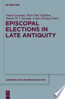 Episcopal elections in late antiquity