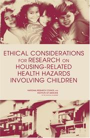Ethical considerations for research on housing-related health hazards involving children