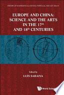 Europe and China : Science and the Arts in the 17th and 18th Centuries /