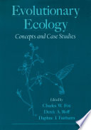 Evolutionary ecology : concepts and case studies /