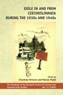 Exile in and from Czechoslovakia during the 1930s and 1940s /