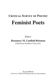 Feminist poets / editor, Rosemary M. Canfield Reisman.