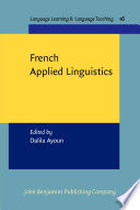 French applied linguistics /