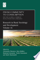 From community to consumption new and classical themes in rural sociological research / edited by Alessandro Bonanno ... [et al.].