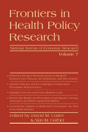 Frontiers in health policy research.