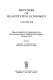 Frontiers of quantative economics. : Papers invited for presentation at the Econometric Society Winter Meetings, New York, 1969 / Ed. by Michael D. Intriligator.