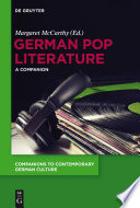 German pop literature : a companion /