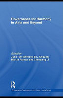 Governance for harmony in Asia and beyond