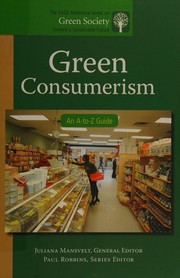 Green consumerism : an A-to-Z guide /