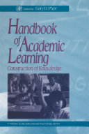 Handbook of academic learning : construction of knowledge /