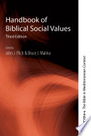 Handbook of biblical social values /