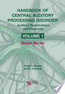 Handbook of central auditory processing disorder.