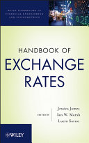 Handbook of exchange rates edited by Jessica James, Ian W. Marsh, Lucio Sarno.