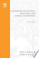 Handbook of natural resource and energy economics