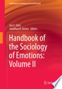 Handbook of the sociology of emotions.