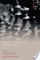 Hierarchy and value : comparative perspectives on moral order /