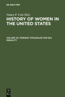 History of Women in the United States : Historical Articles on Women's Lives and Activities.