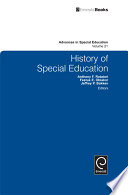 History of special education /