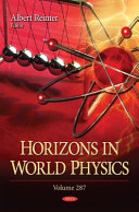 Horizons in world physics. Albert Reimer, editor.