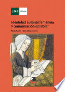 Identidad autorial femenina y comunicacion epistolar /