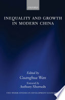 Inequality and growth in modern China /