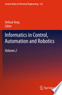 Informatics in control, automation and robotics.